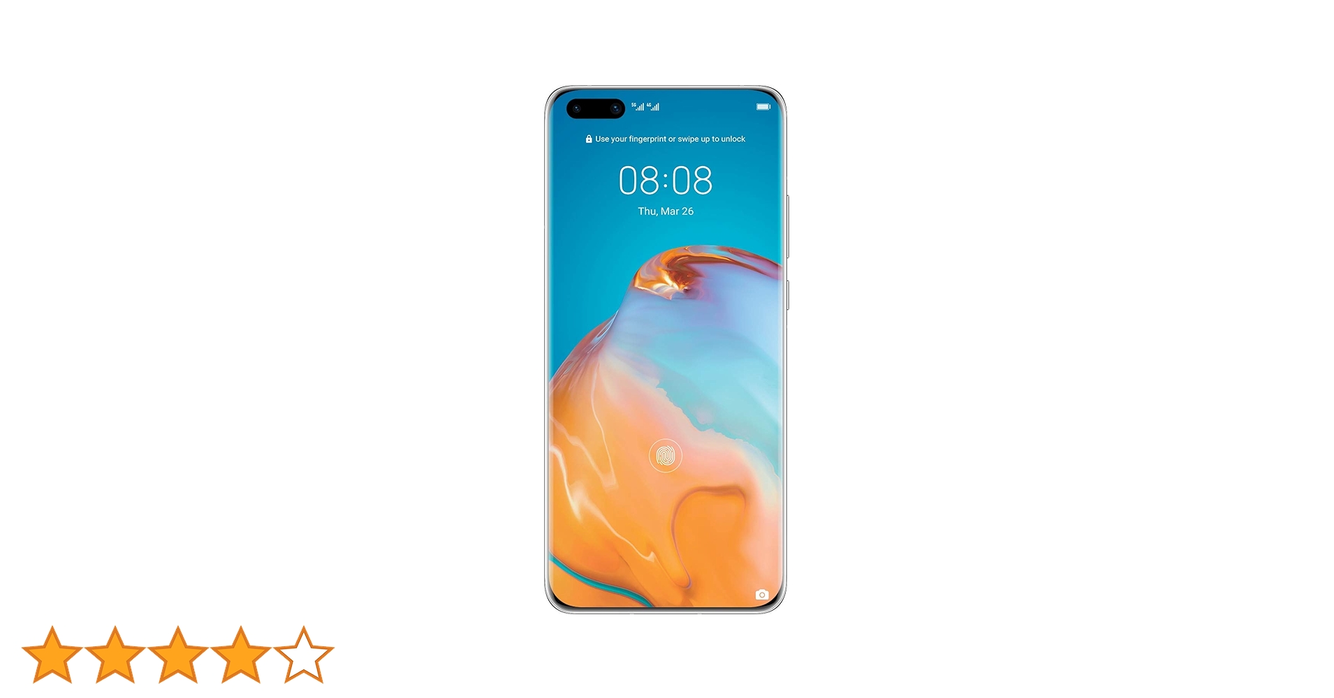 HUAWEI - 国内版 P40 Pro Silver Frost 8GB/256GB Huawei P40 Pro - Smartphone 256GB, 8GB RAM, Dual Sim, Silver